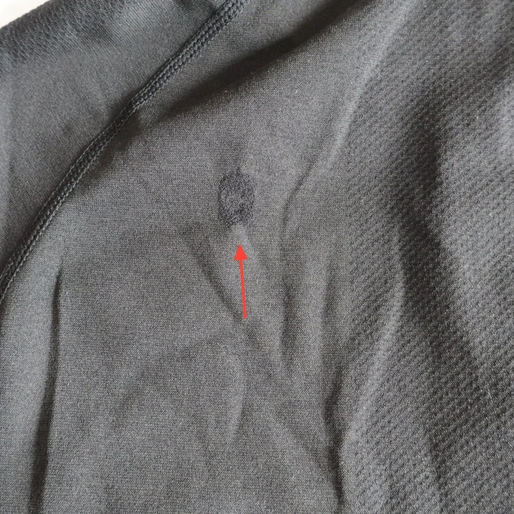 FIGS Makato Performance Quarter Zip Pullover Black M22KW1001 Mens Medium NWT